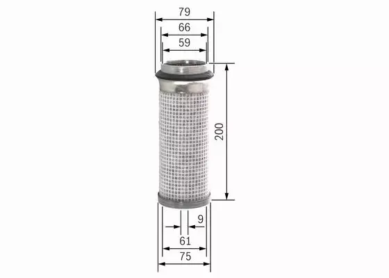 BOSCH FILTR POWIETRZA F 026 400 335 