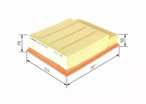BOSCH FILTR POWIETRZA F 026 400 437 