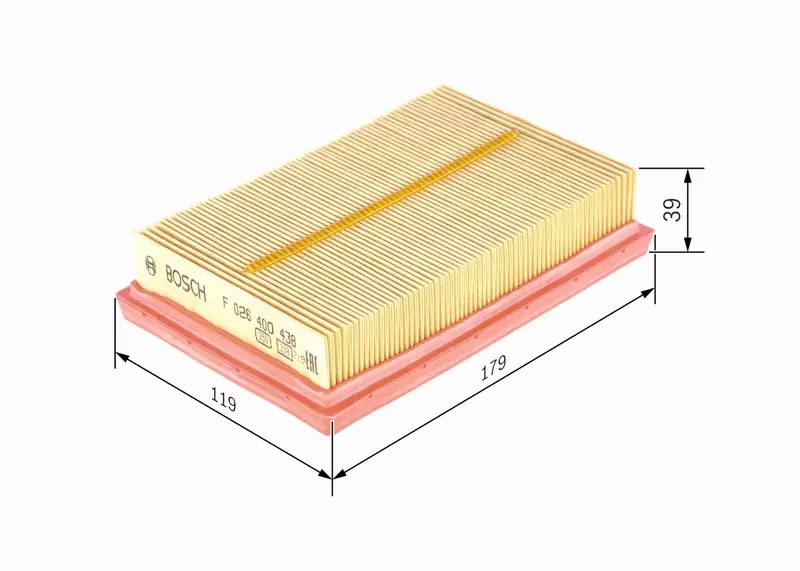 BOSCH FILTR POWIETRZA F 026 400 438 