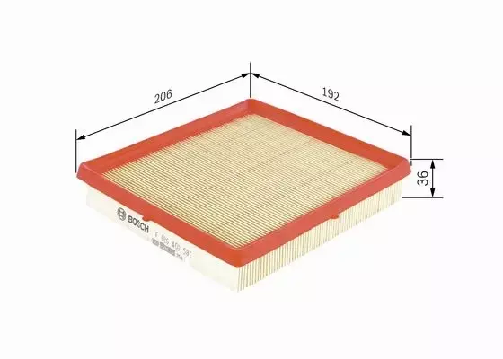 BOSCH FILTR POWIETRZA F 026 400 581 