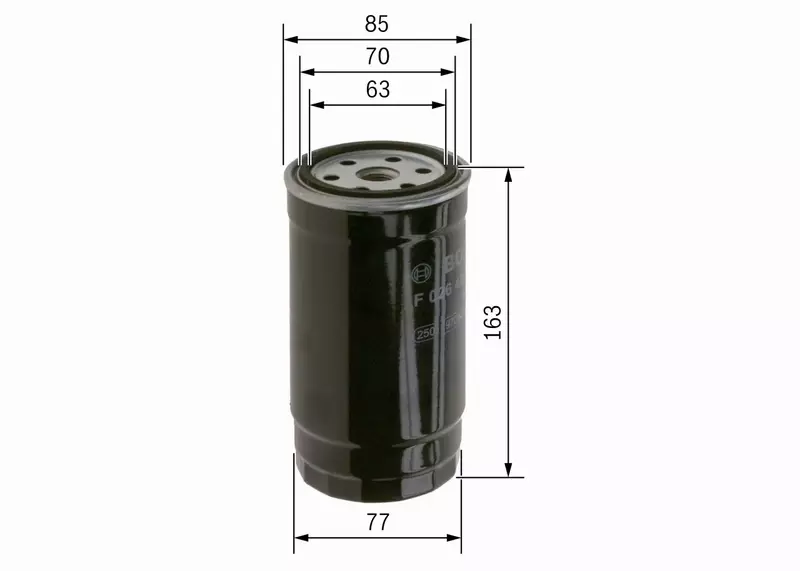 BOSCH FILTR PALIWA F 026 402 002 