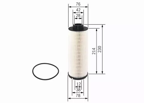 BOSCH FILTR PALIWA F 026 402 029 