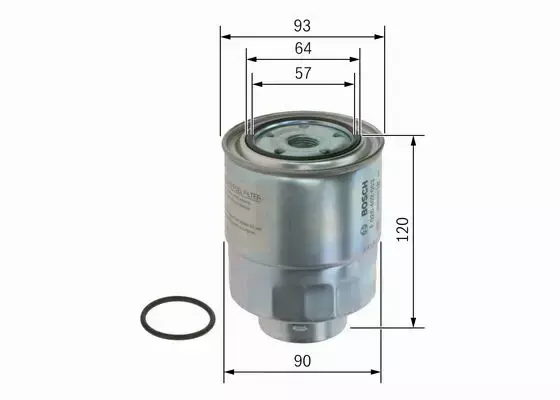 BOSCH FILTR PALIWA F 026 402 063 