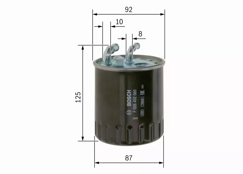 BOSCH FILTR PALIWA F 026 402 065 