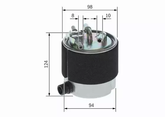 BOSCH FILTR PALIWA F 026 402 125 