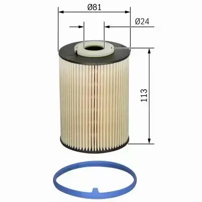 BOSCH FILTR PALIWA F 026 402 128 