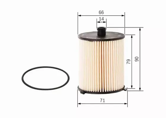 BOSCH FILTR PALIWA F 026 402 810 