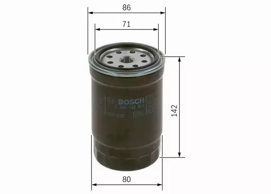 BOSCH FILTR PALIWA F 026 402 813 