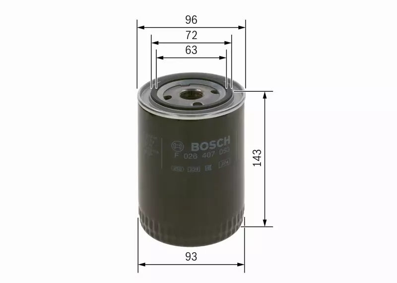 BOSCH FILTR OLEJU F 026 407 053 