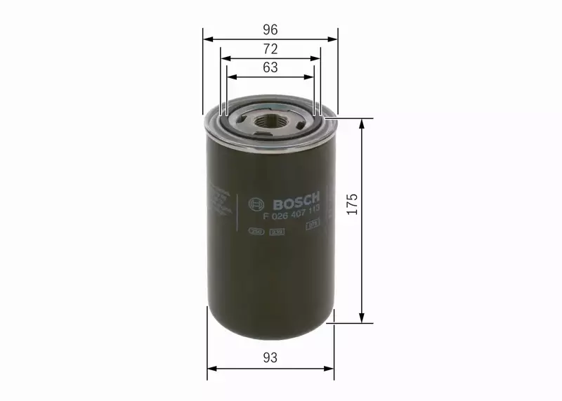 BOSCH FILTR OLEJU F 026 407 113 