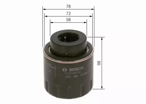 BOSCH FILTR OLEJU F 026 407 181 