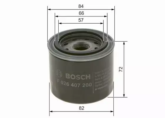 BOSCH FILTR OLEJU F 026 407 200 