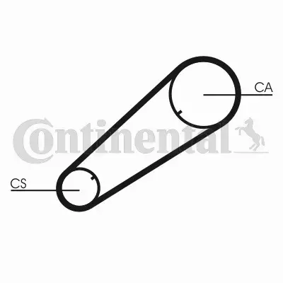 CONTINENTAL CTAM PASEK ROZRZĄDU CT1004 