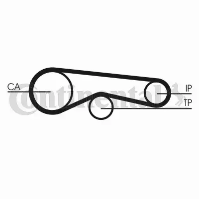 CONTINENTAL CTAM PASEK ROZRZĄDU CT1094 