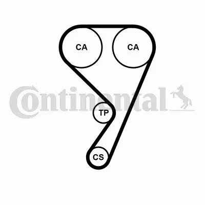 CONTINENTAL CTAM PASEK ROZRZĄDU CT1189 