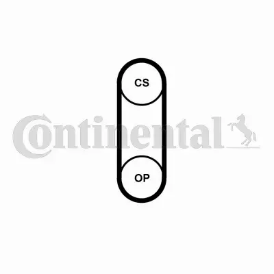 CONTINENTAL CTAM PASEK ROZRZĄDU CT1218 