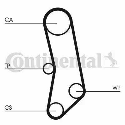 CONTINENTAL CTAM PASEK ROZRZĄDU CT503 