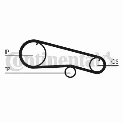 CONTINENTAL CTAM PASEK ROZRZĄDU CT668 