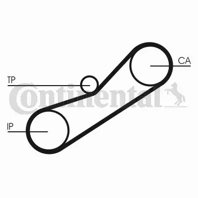 CONTINENTAL ZESTAW ROZRZĄDU CT950K1 