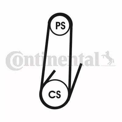 CONTINENTAL CTAM PASEK KLINOWY 4PK1022 ELAST T1 