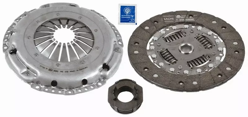 SACHS SPRZĘGŁO VW PASSAT TRANSPORTER T4 2.0 228MM 