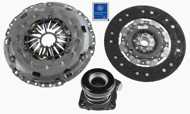 SACHS ZESTAW SPRZĘGŁA 3000 990 163 