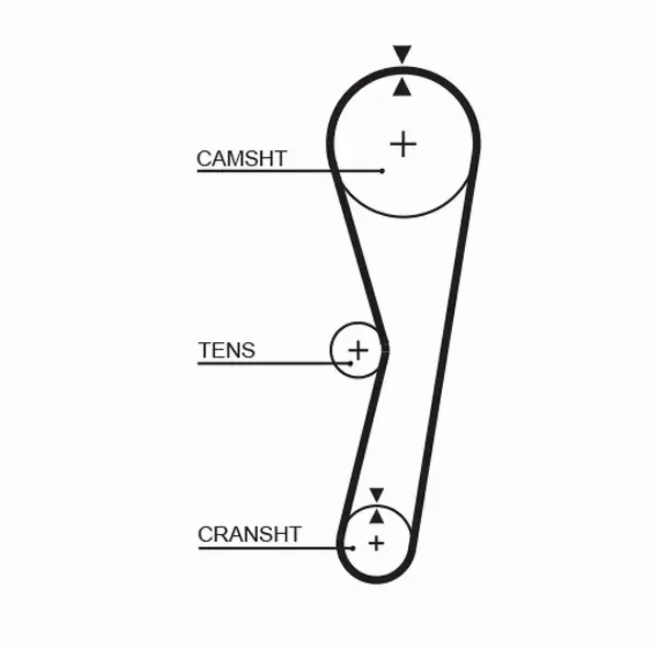 GATES PASEK ROZRZĄDU 5127 