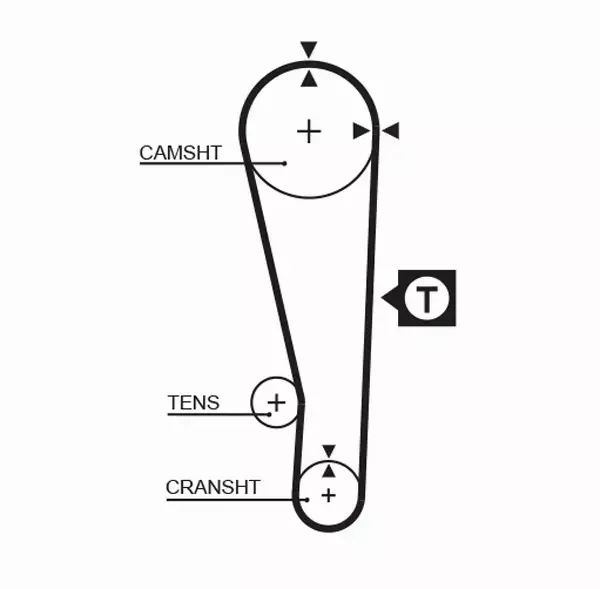 GATES PASEK ROZRZĄDU 5213XS 