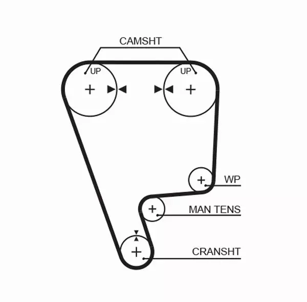 GATES PASEK ROZRZĄDU 5348XS 