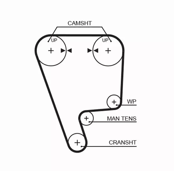 GATES PASEK ROZRZĄDU 5349XS 