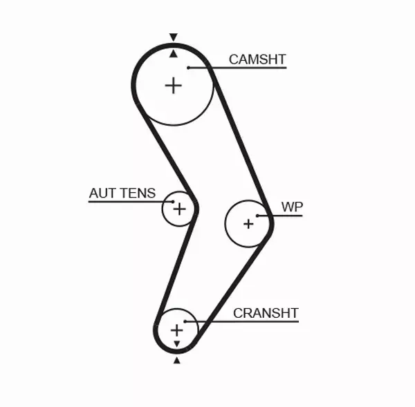 GATES PASEK ROZRZĄDU 5662XS 