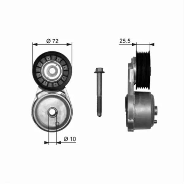 GATES NAPINACZ PASKA T38103 