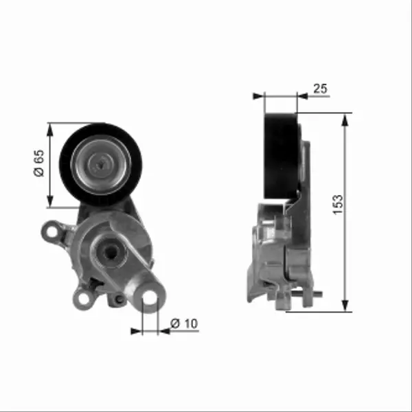 GATES NAPINACZ PASKA VW TOURAN 1.6 FSI 