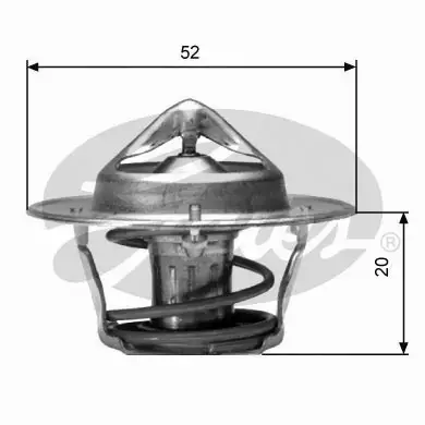 GATES TERMOSTAT  TH04191G1 
