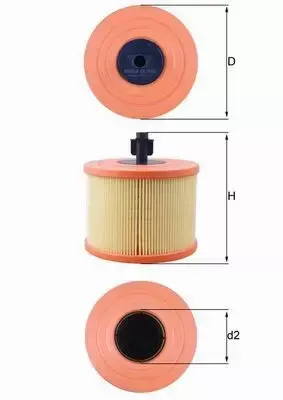 Filtr powietrza Knecht LX1035 BMW E90 E91 E92 E93 