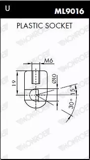 MONROE SPRĘŻYNA ZAWIESZENIA ML5061 