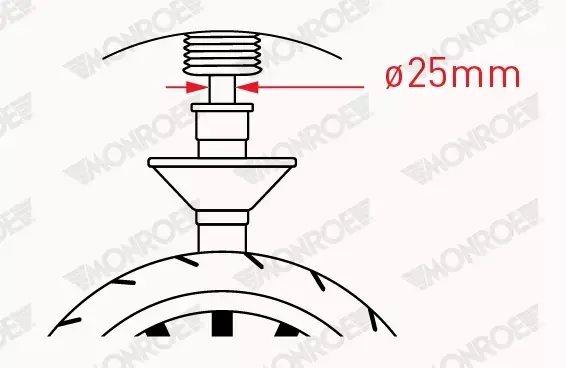 MONROE AMORTYZATOR V4512 