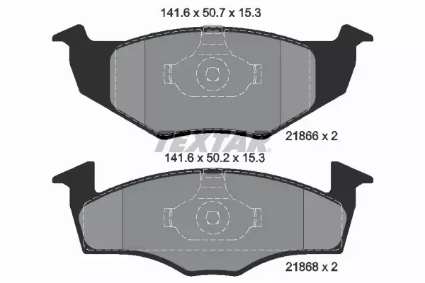 TEXTAR TARCZE+KLOCKI PRZÓD VW GOLF III VENTO 