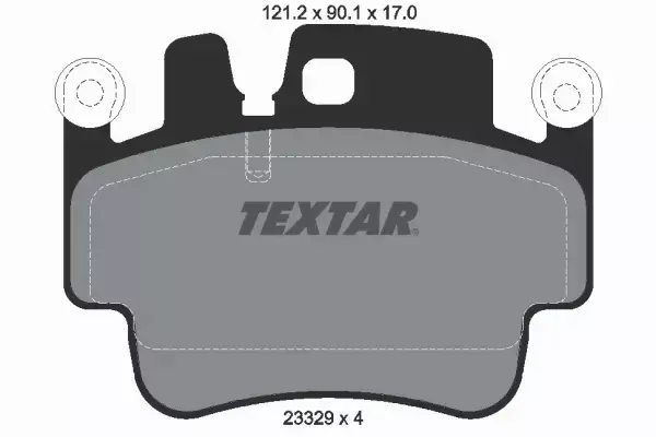 TEXTAR KLOCKI HAMULCOWE PRZÓD 2332902 