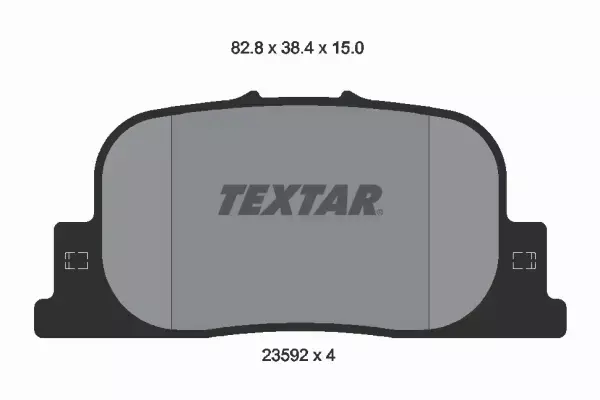 TEXTAR KLOCKI HAMULCOWE 2359201 