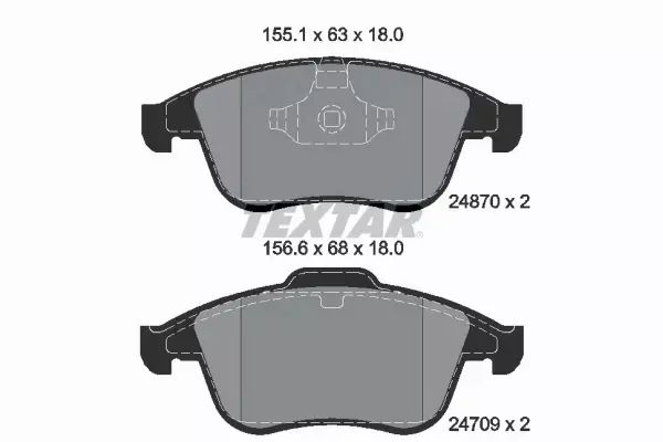 TEXTAR TARCZE+KLOCKI PRZÓD RENAULT LAGUNA III LATITUDE 320MM 