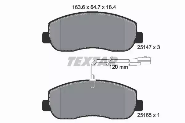 TEXTAR TARCZE+KLOCKI PRZÓD NISSAN NV400 302MM 