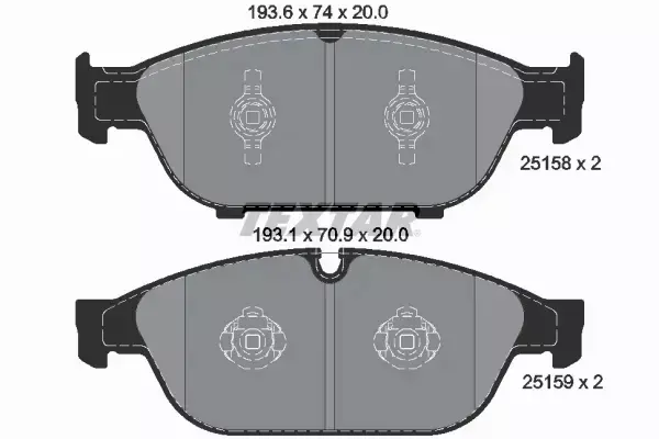 TEXTAR TARCZE+KLOCKI PRZÓD+TYŁ AUDI A8 D4 356MM 