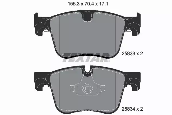 TEXTAR TARCZE+KLOCKI PRZÓD CITROEN C4 PICASSO II PEUGEOT 308 II 304MM 