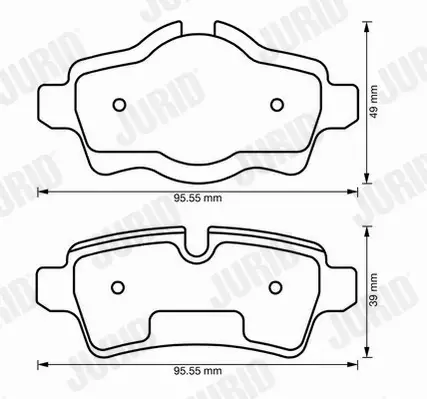 JURID KLOCKI CERAMICZNE TYŁ MINI R55 R56 R57 R58 