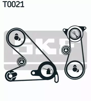 SKF ZESTAW PASKA ROZRZĄDU  VKMA 03050 