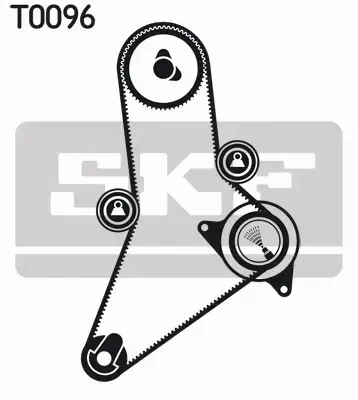 SKF ZESTAW PASKA ROZRZĄDU  VKMA 02984 