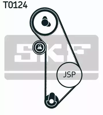 SKF ZESTAW PASKA ROZRZĄDU  VKMA 01006 