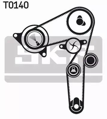 SKF ZESTAW ROZRZĄDU + POMPA WODY VKMC 02198 