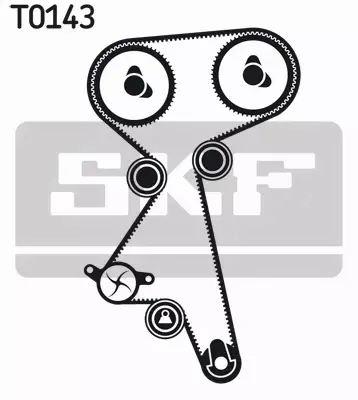 SKF ZESTAW PASKA ROZRZĄDU  VKMA 02186 